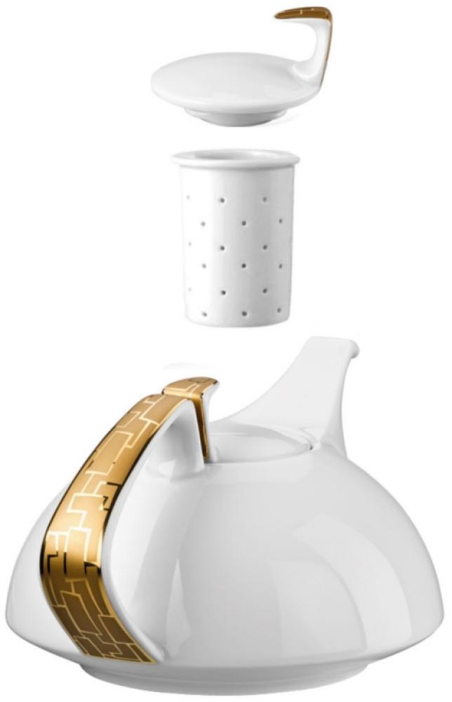 Rosenthal TAC Gropius Skin Gold Teekanne 4tlg. Bild 1