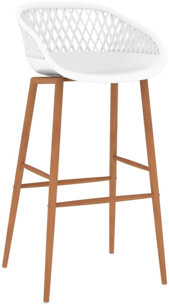 Barhocker 4 Stk. Weiß [248165] Bild 1