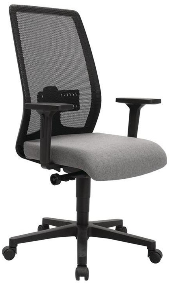 Topstar Bürodrehstuhl Drehstuhl Eurostar 200 hellgrau-Teppichbodenrollen Bild 1