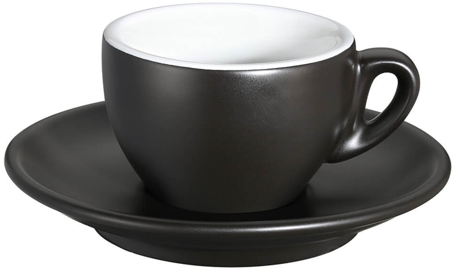 Espressotasse ROMA schwarz matt Bild 1