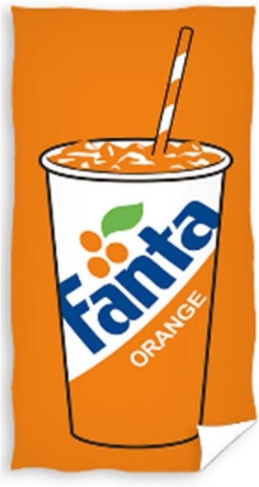 COCA COLA Strandtuch Fanta Badetuch Handtuch Strandtuch 70 x 140 cm Bild 1