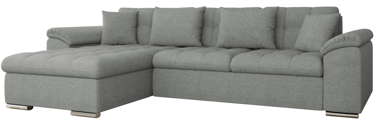 Ecksofa Diana mit Schlaffunktion und 2 Bettkasten (Farbe: Rico 12, Seite: Links) Bild 1