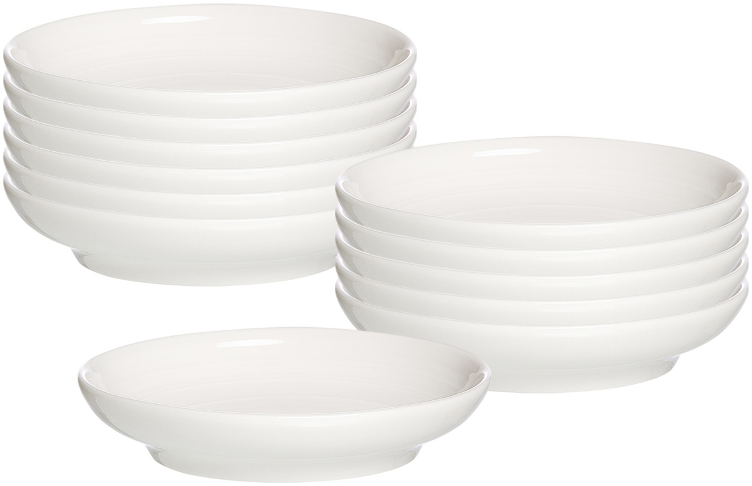 Ritzenhoff & Breker Levi Beilagenteller ø 10 cm weiß 12er Set Bild 1