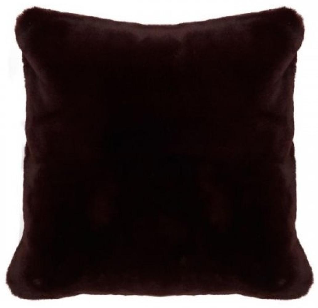 Riviera Maison Kissenhülle Faux Fur Dark Red (50x50cm) 459960 Bild 1