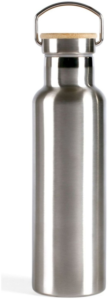 LIVOO Thermosflasche Isolierflasche Edelstahl Bambus 750 ml MEN384L Bild 1