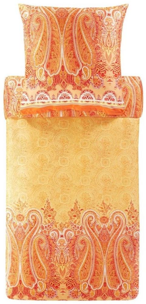 Bassetti BETTGARNITUR BWSAT MERGELLINA V.O1 MERGELLINA ORANGE 135x200 *9327388 FS 2024 Neuheit Bild 1