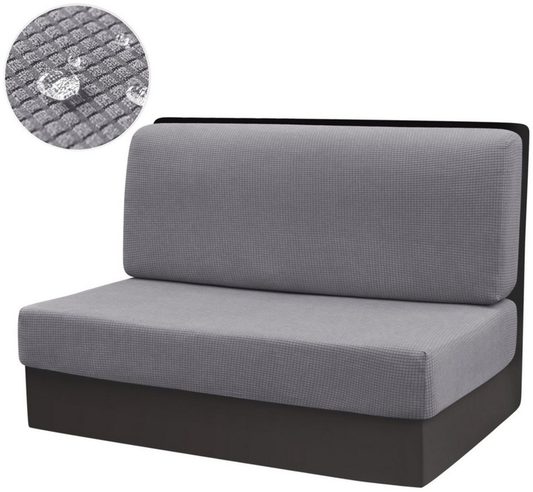 Coonoor Sofaschoner 2 Stück Camper Kissenbezüge (1 Set), RV-Sitzbezüge, Wohnmobil-Sitzbezüge für Anhänger, Sofa-Sitzkissenbezüge Bild 1