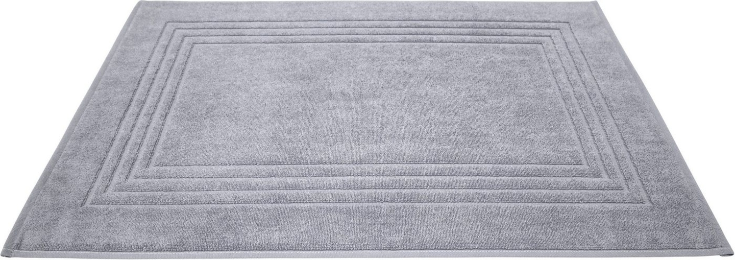 Dyckhoff Badematte Siena, Höhe 3 mm, beidseitig nutzbar, Baumwolle, rechteckig, 2er-Set, 2er Set Bild 1