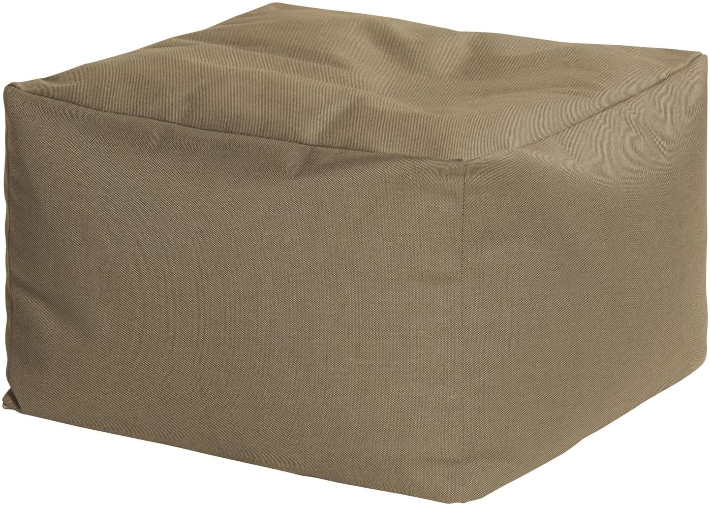 MAGMA Sitzsack Magma Sitzkissen Loft OUTSIDE 80 x 80 x 45 braun Bild 1