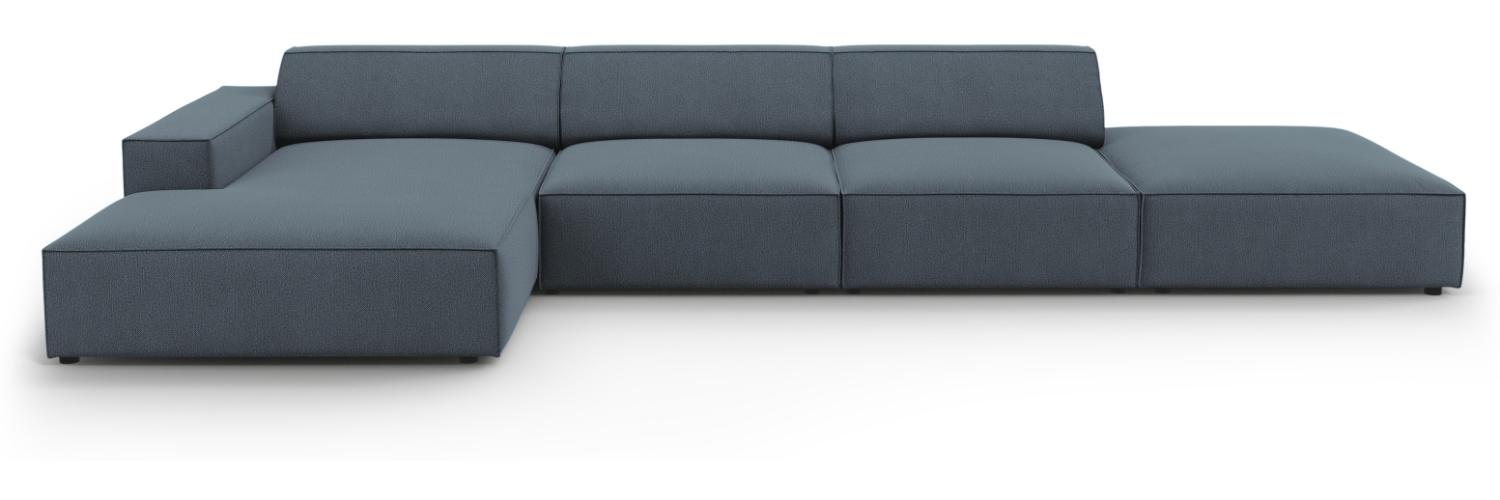 Micadoni 5-Sitzer Ecksofa Jodie Blue Bild 1