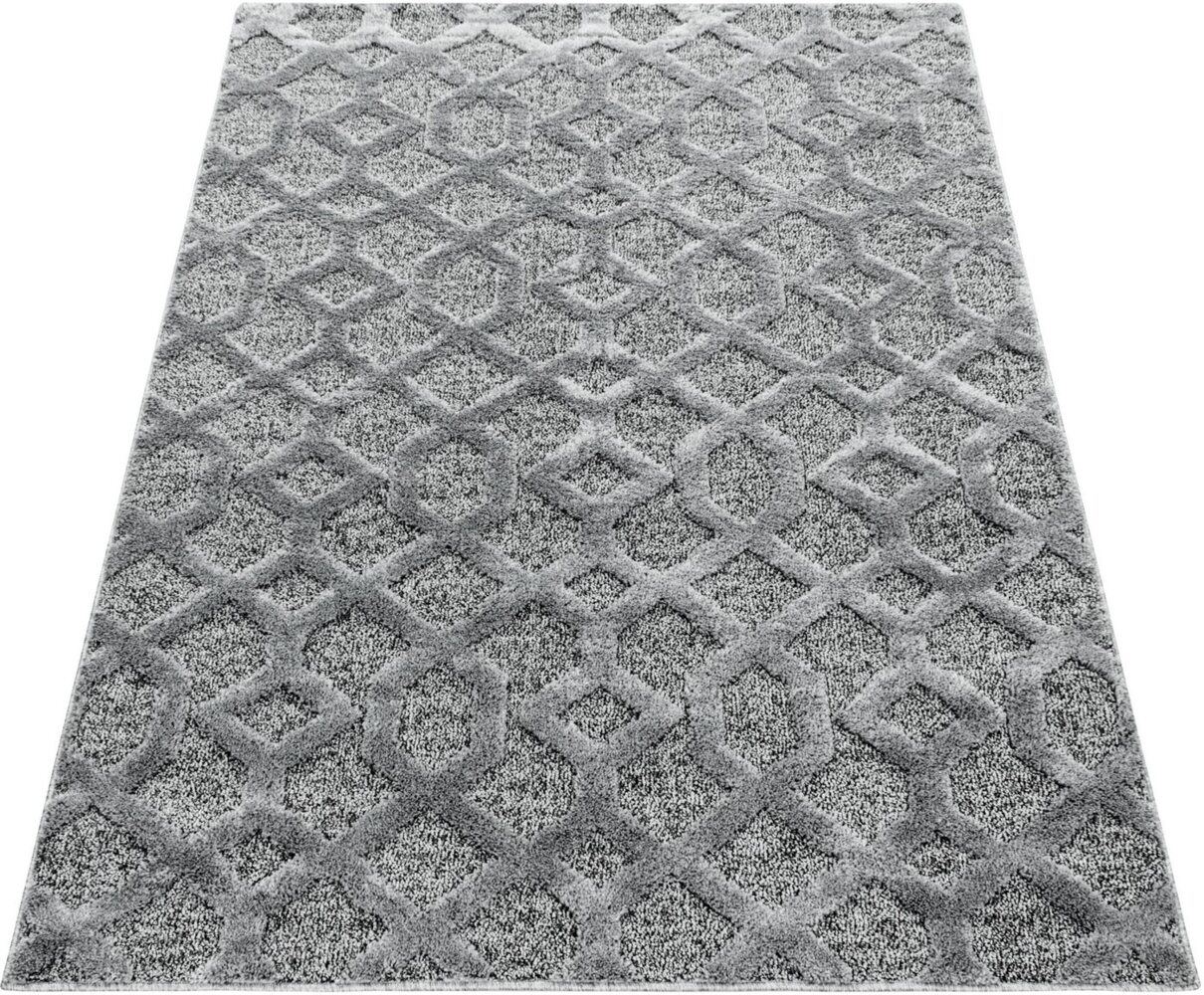 Ayyildiz Teppiche Teppich PISA 4702, rechteckig, Höhe: 20 mm, als Läufer und rund erhältlich, Hoch Tief Struktur, Wohnzimmer Bild 1