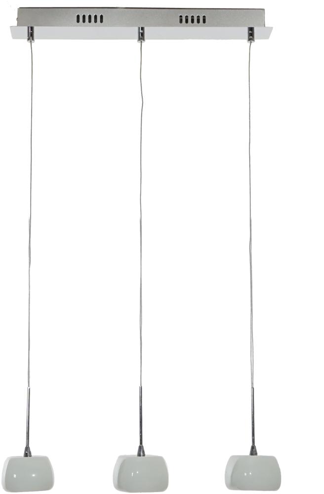 Deckenleuchte HW129, Pendelleuchte Hängeleuchte Deckenlampe, 3-flammig Bild 1