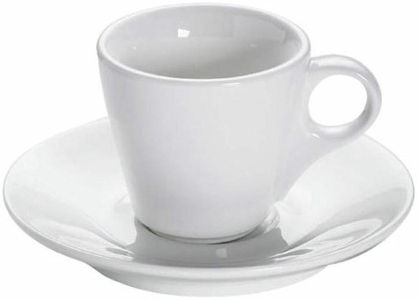 Espressotasse konisch 12 cm mit Untertasse / Maxwell & Williams / White Basics / Round / Tassen / Kaffeetasse Bild 1