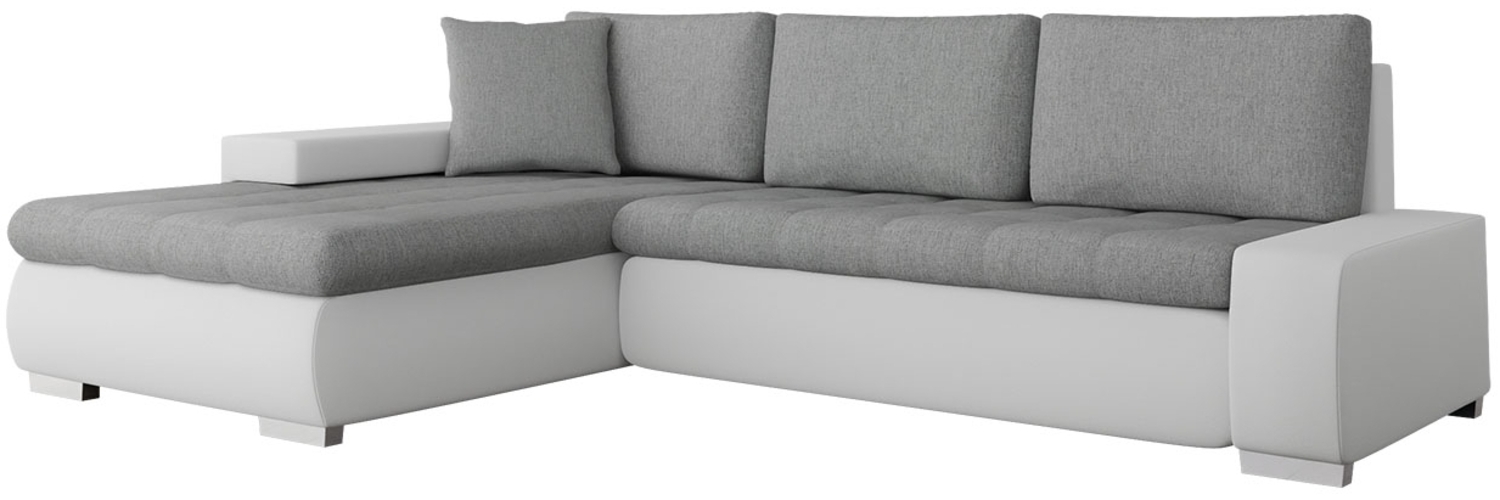 Ecksofa Orkan Mini, Farbe: Soft 017 + Bristol 2460 Bild 1