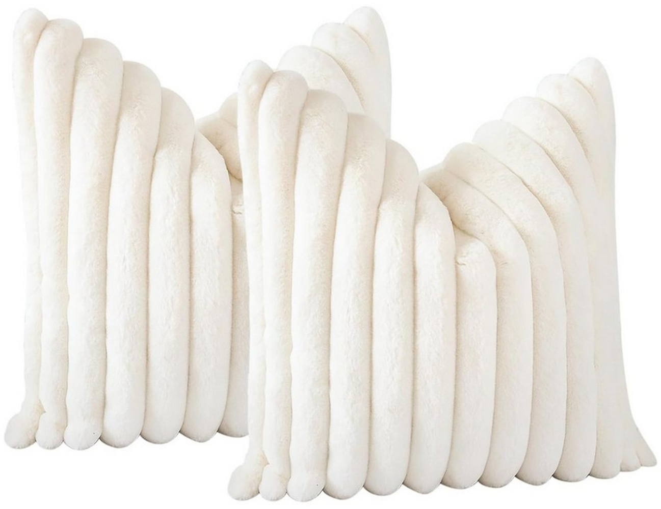 REDOM Kissenbezüge 2er Sofakissenhüllen Set Zierkissenbezüge, (2 Stück), 45x45cm Couchkissenbezug mit Reißverschluss weich hautfreundlich Bild 1