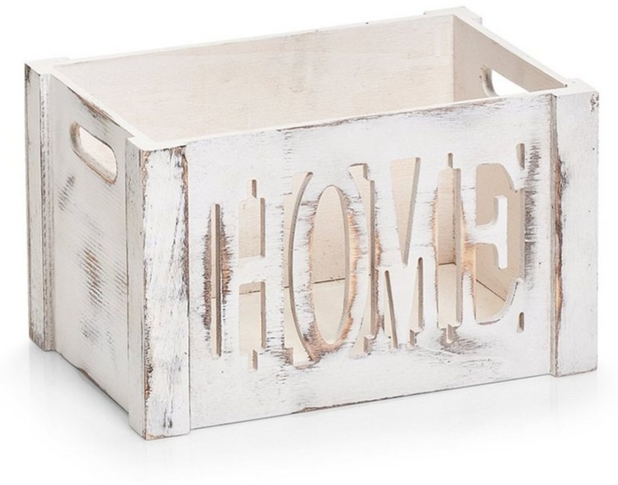 HTI-Living Aufbewahrungsbox Aufbewahrungsbox Home (1 St, 1 Aufbewahrungsbox), Holzkiste Shabby chic Bild 1