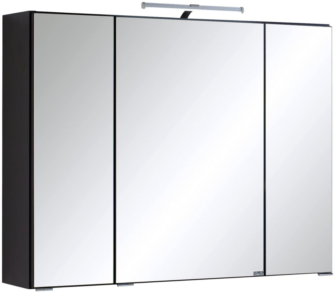 welltime Spiegelschrank Texas Breite 80 cm, mit LED-Aufbauleuchte Bild 1