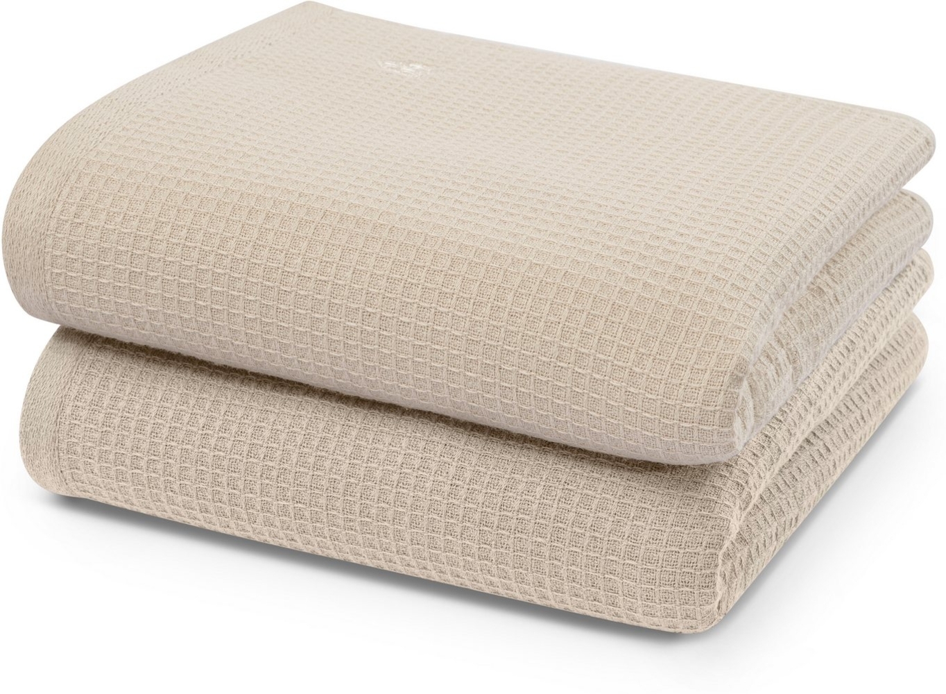 ROSS Handtücher Waffelpique, Frottier (Packung, 2-St), 100% Baumwolle Bild 1