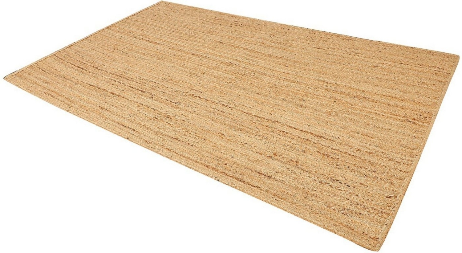 Myflair Möbel & Accessoires Läufer Lola, rechteckig, Höhe: 10 mm, Juteteppich, Wendeteppich, handgeflochten, 100% Naturfaser, Boho-Style Bild 1