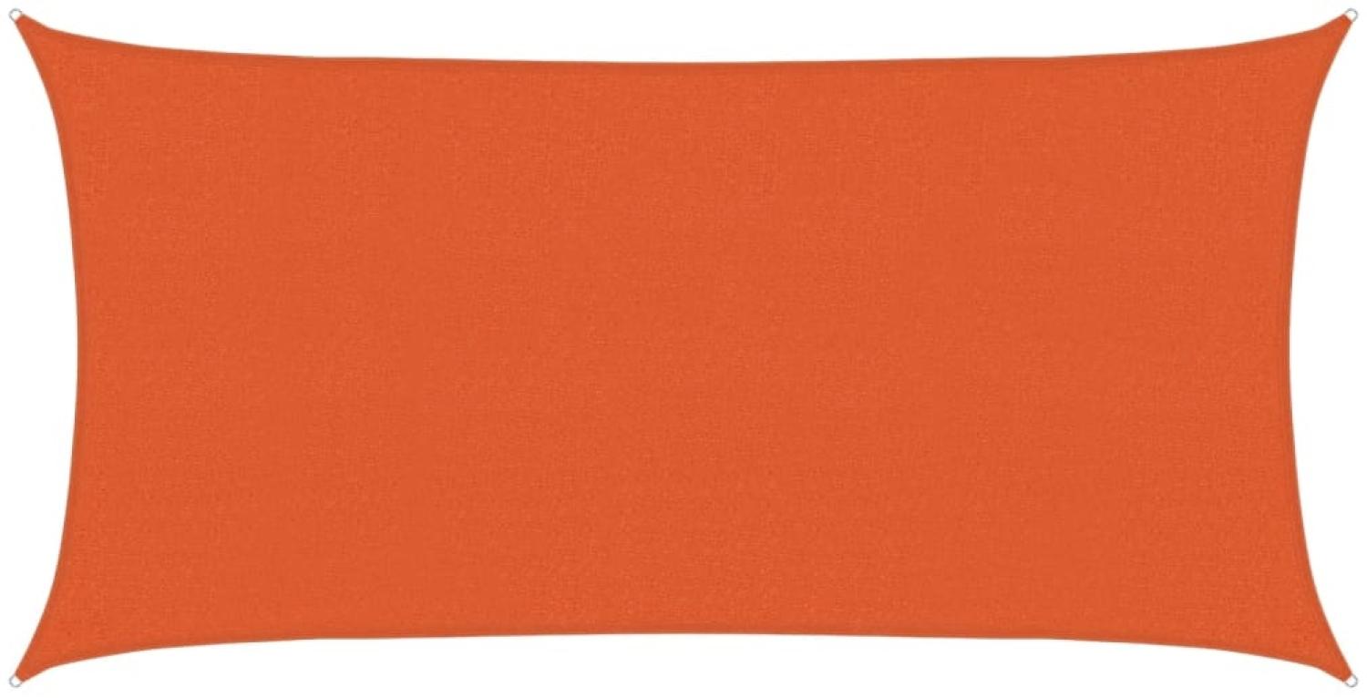 vidaXL Sonnensegel 160 g/m² Orange 2,5x5 m HDPE 311676 Bild 1