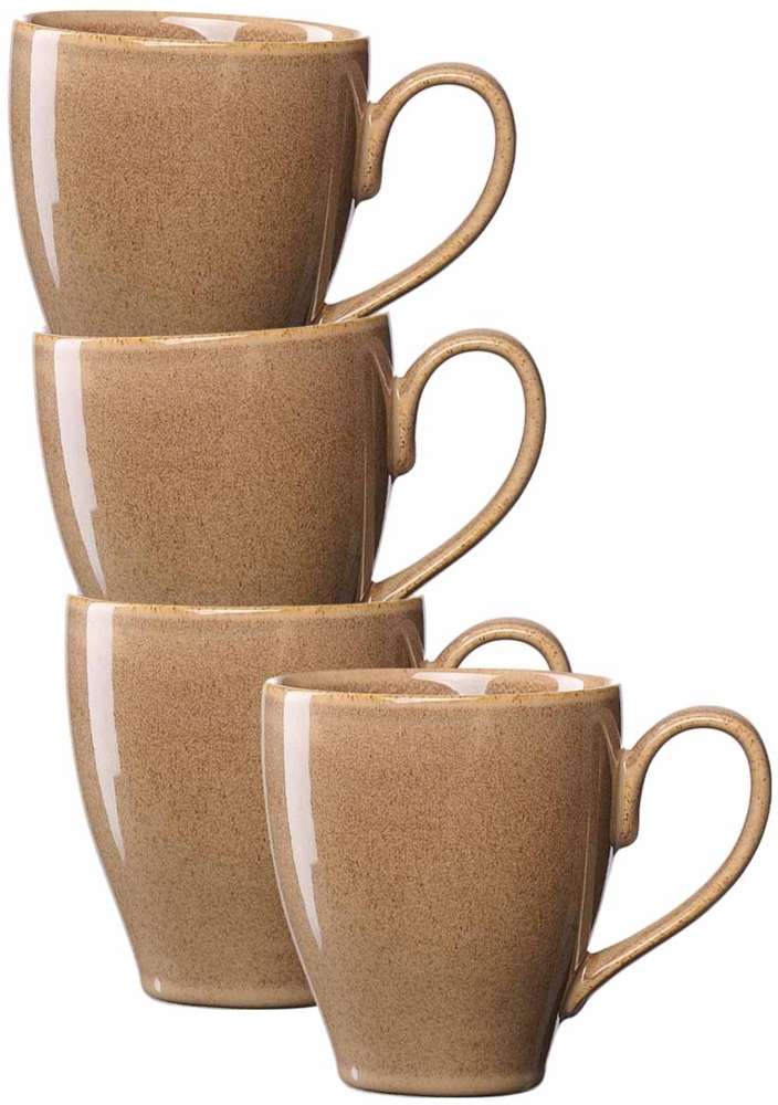 Ritzenhoff & Breker Sahara Kaffeebecher 400 ml 4er Set - Hellbraun Bild 1