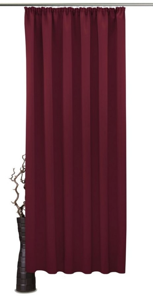 VHG Verdunkelungsvorhang Leon, Kräuselband (1 St), verdunkelnd, Polyester, Verdunklungsvorhang Bild 1