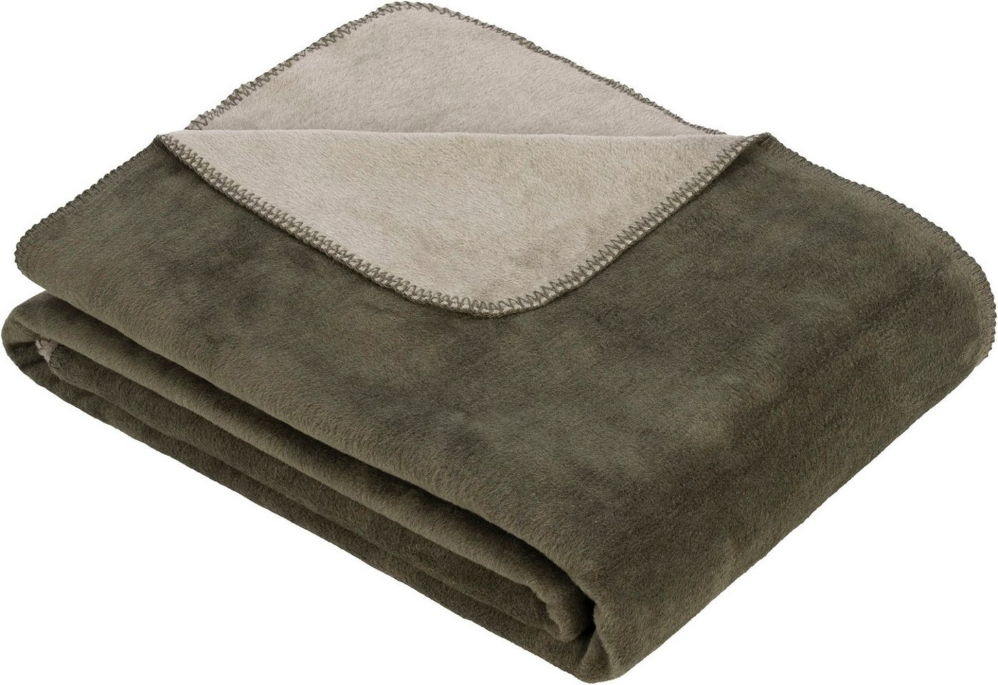 Wohndecke Wohndecke Doubleface Dublin, IBENA, in trendigen Farben Bild 1