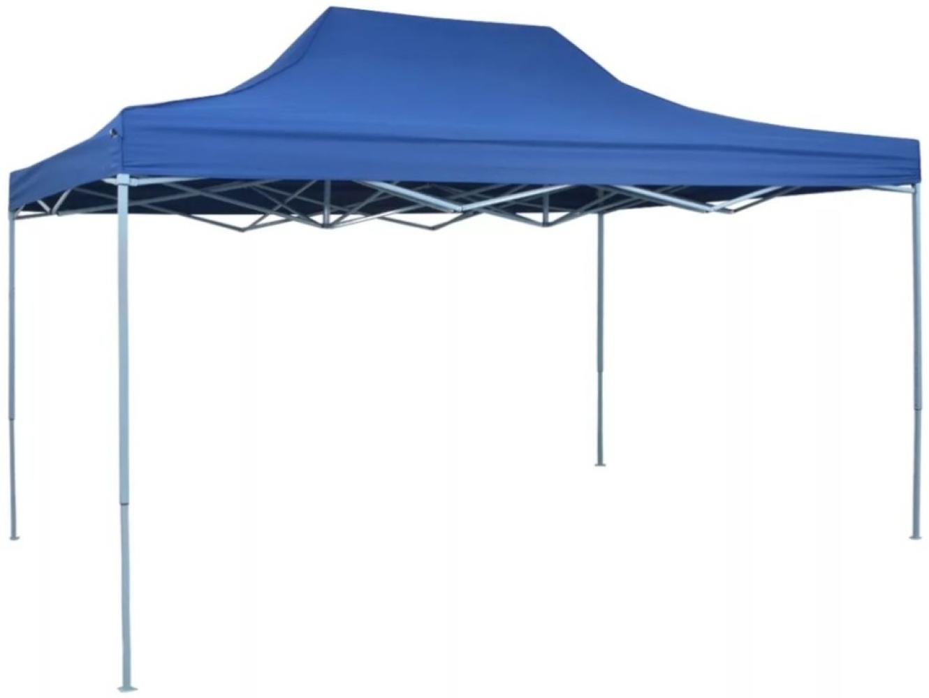 vidaXL Faltzelt Pop-Up 3x4,5 m Blau 42510 Bild 1