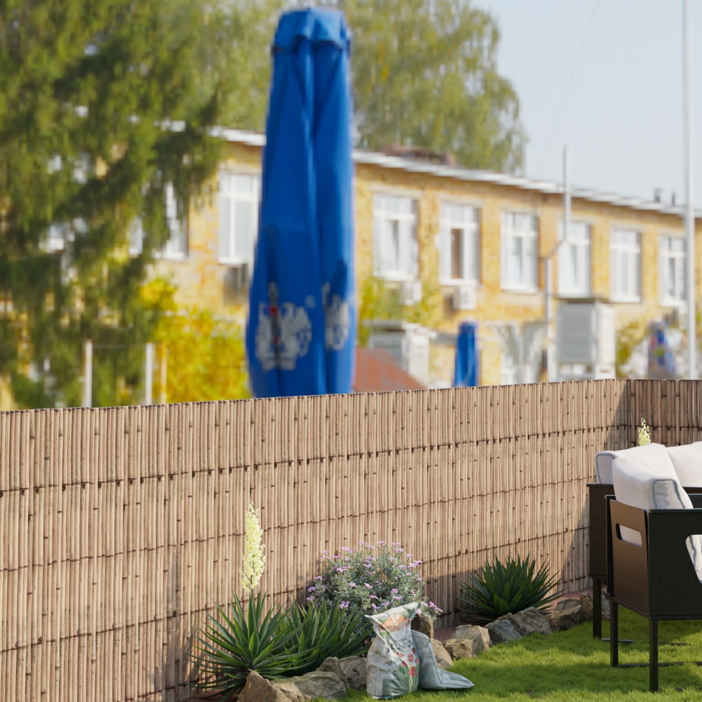 Schilfrohrmatte Allzio 500x100cm [casa. pro] Bild 1