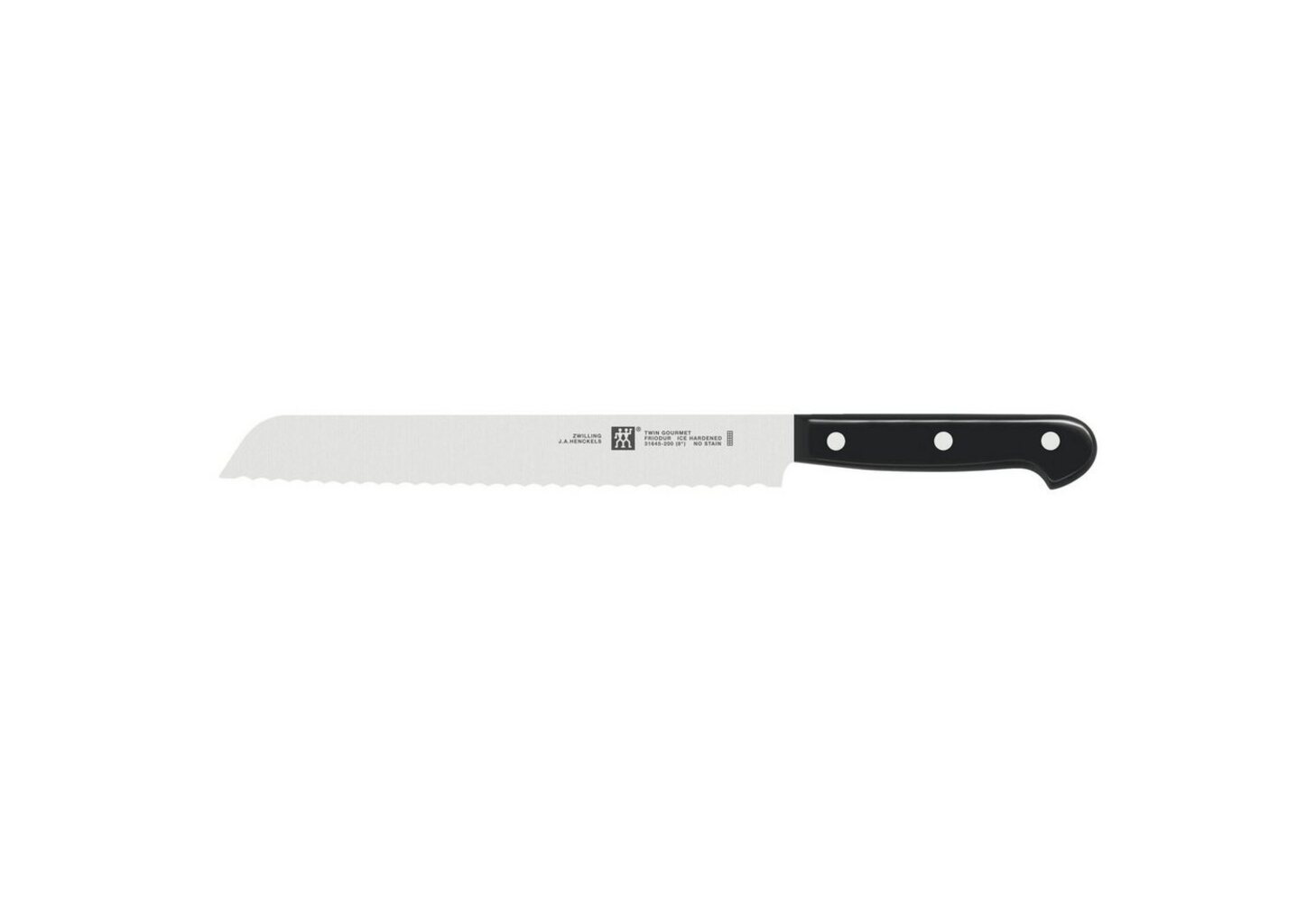 Zwilling Brotmesser ZWILLING TWIN Gourmet Brotmesser, 20 cm professionellem Wellenschliff Bild 1