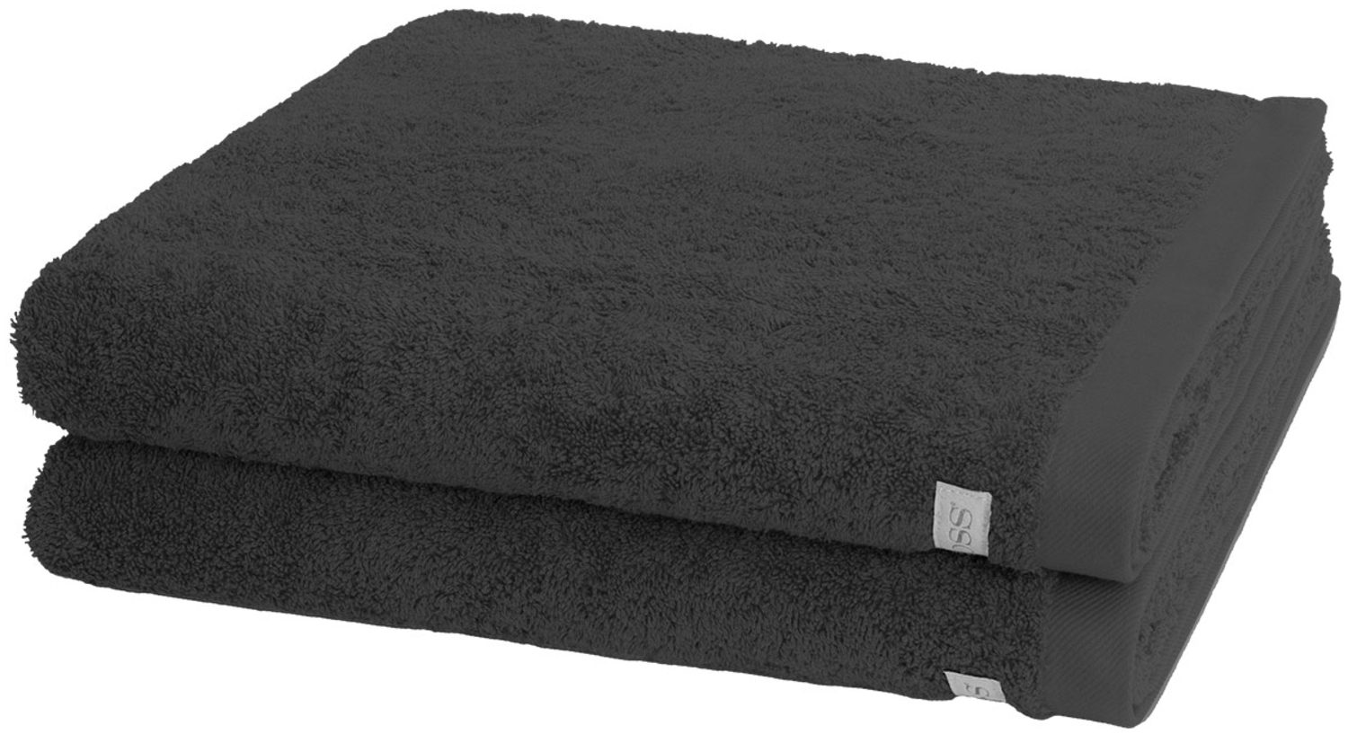 Ross Sinfonie 2 tlg. Frottier-Set - 2 X Duschtuch (70 X 140cm) - 500 g/m2 - Schiefer Bild 1