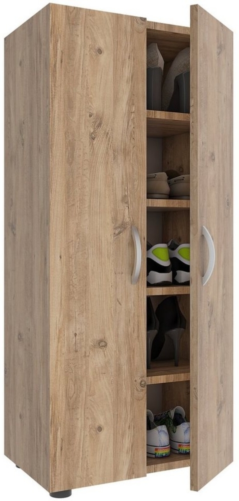 VCM Schuhschrank XL Holz Großer Schuhschrank Schuhkommode Ulas 5 Bild 1