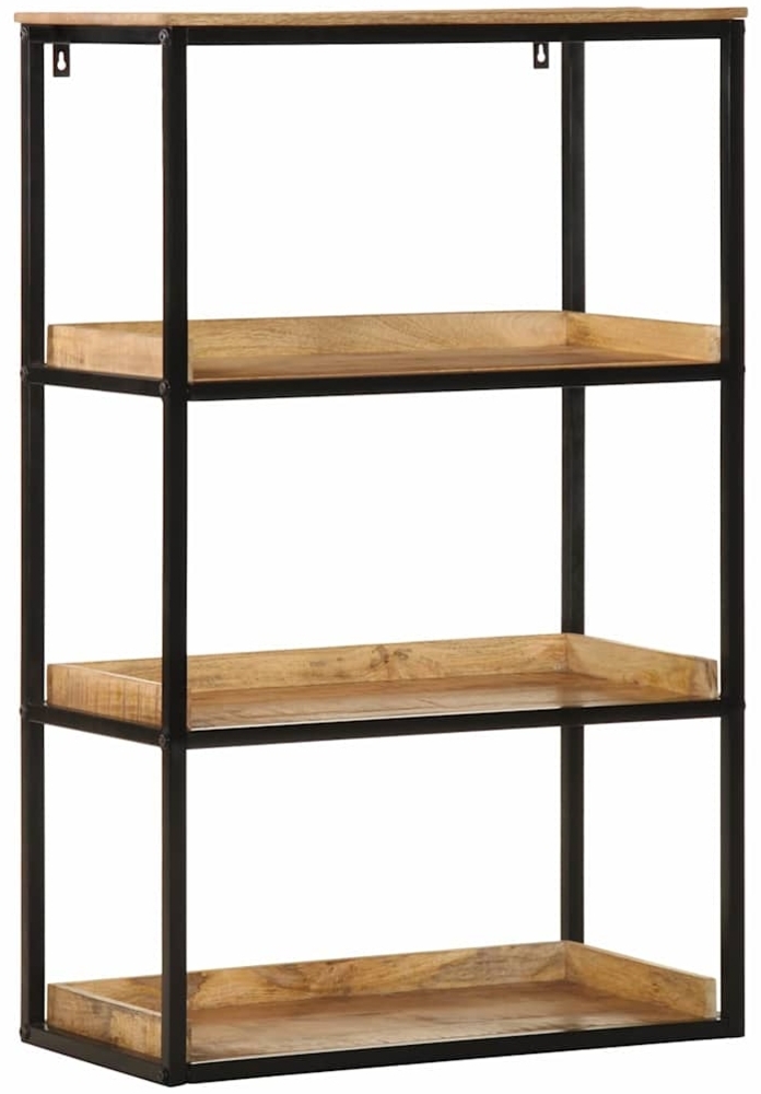 vidaXL Bücherregal Braun 70 x 35 x 110 cm Massivholz Mango 374085 Bild 1