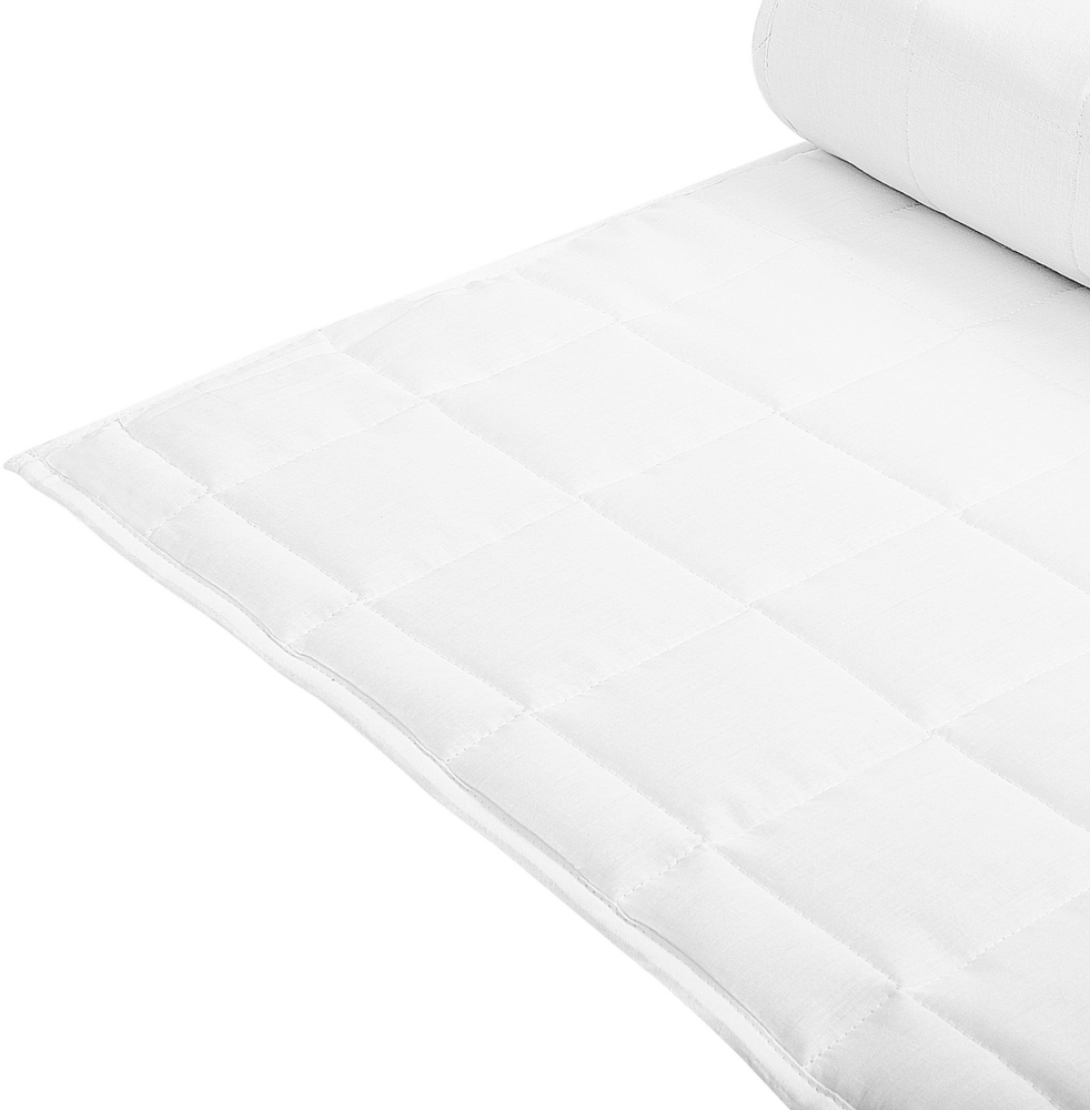 Sommerdecke ANNAPURNA Polyester 200 x 220 cm Weiß Bild 1