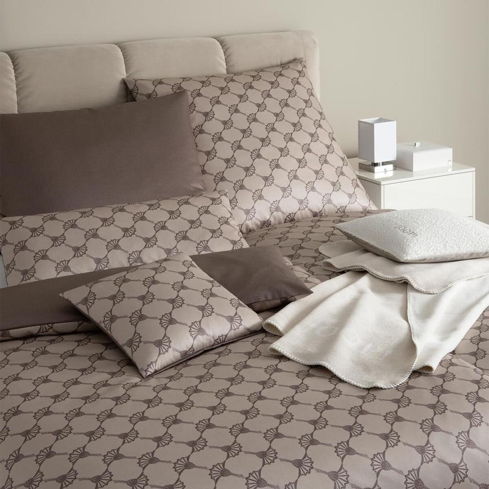 JOOP Bettwäsche Cornflower Double taupe|140x220 cm + 70x90 cm Bild 1