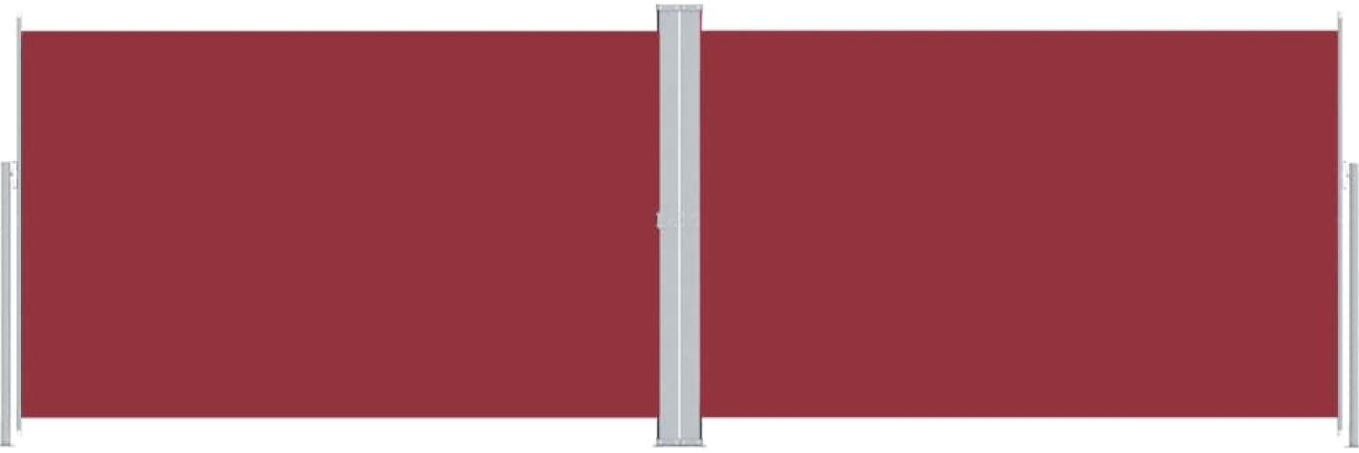 vidaXL Seitenmarkise Ausziehbar Rot 220x600 cm 318017 Bild 1