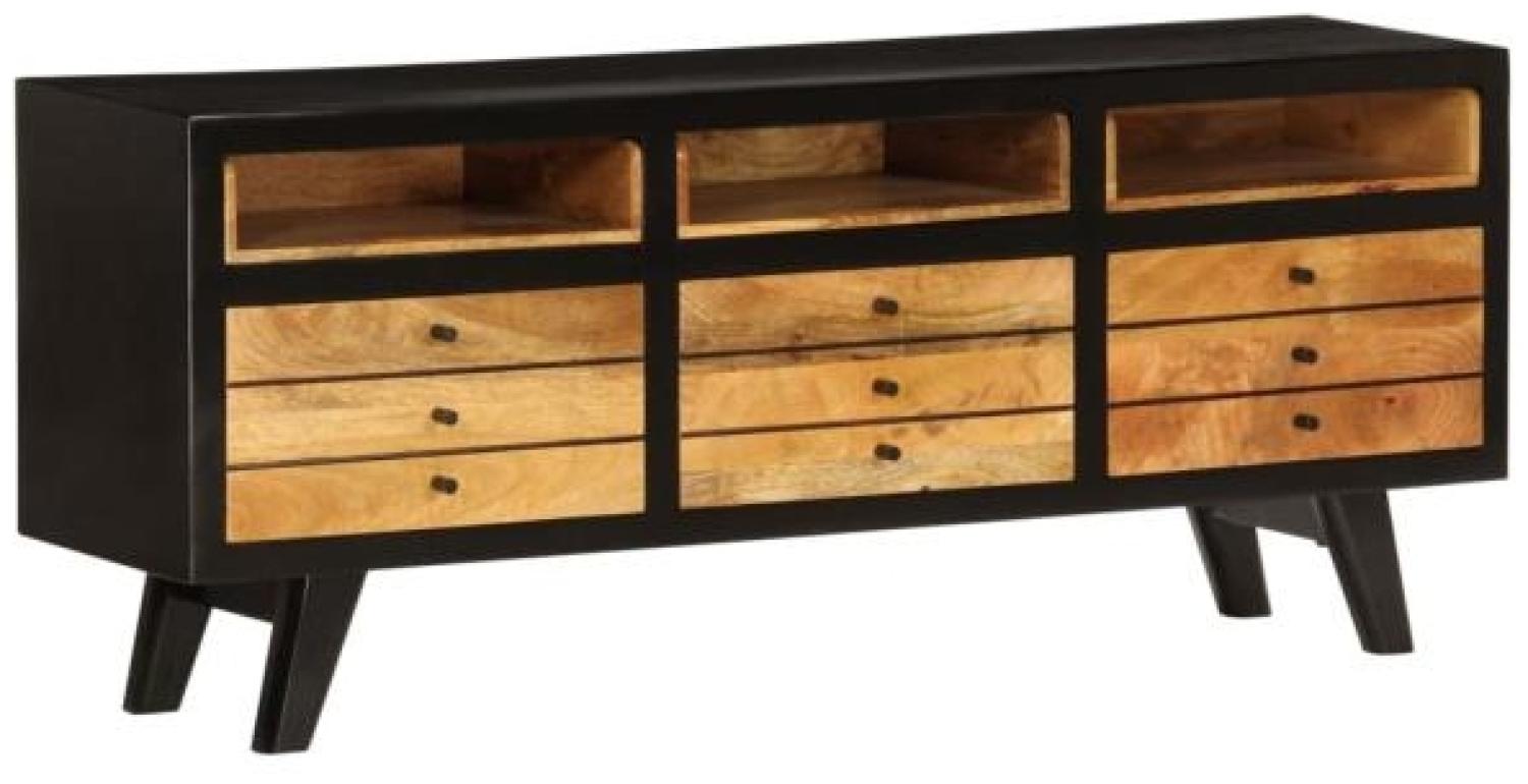 vidaXL TV-Schrank Massivholz Mango 120x30x50 cm 246326 Bild 1