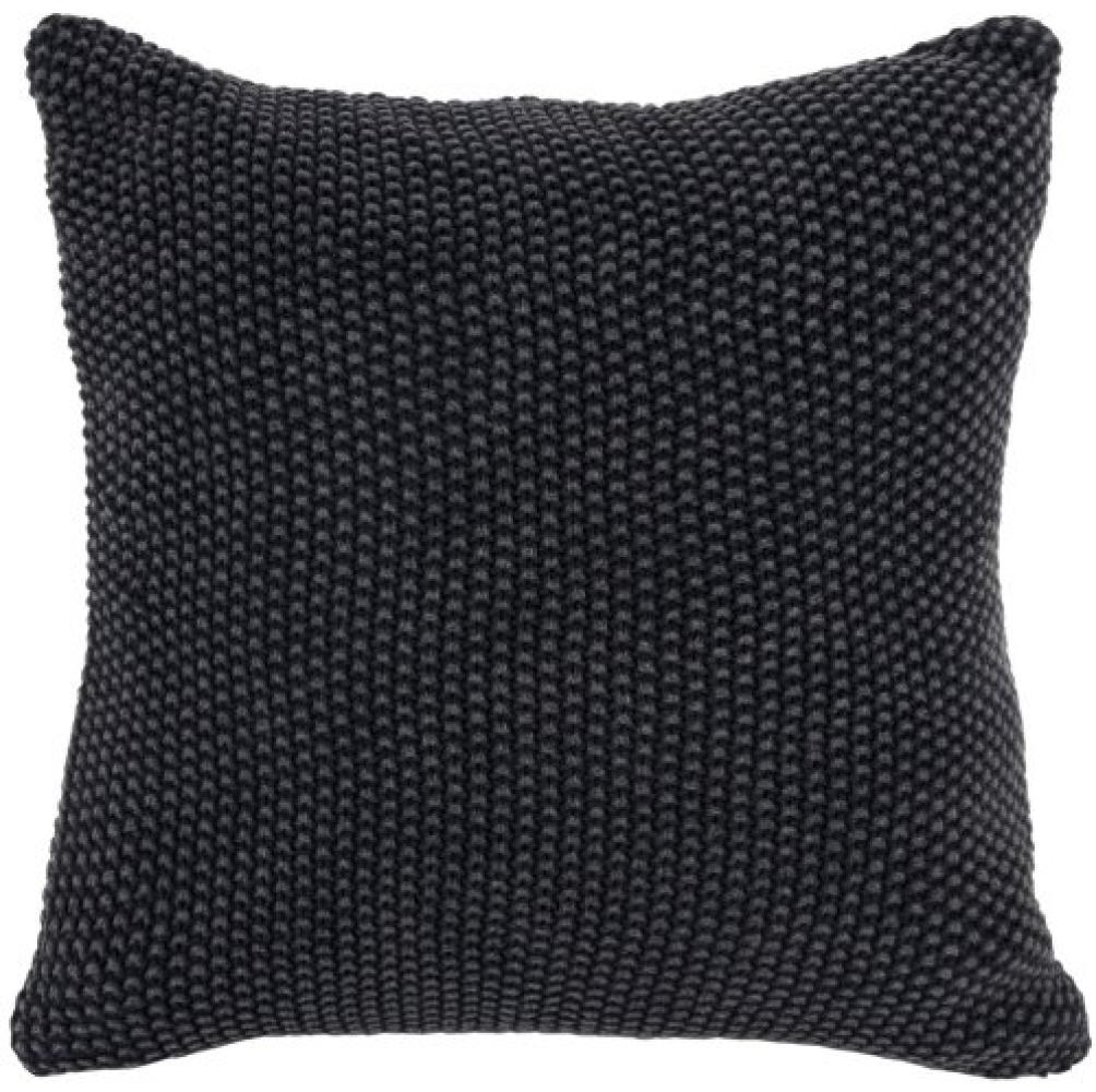 Present Time Kissen Dotted Knitted Cotton Anthracite (45x45cm) PT4041GY Bild 1