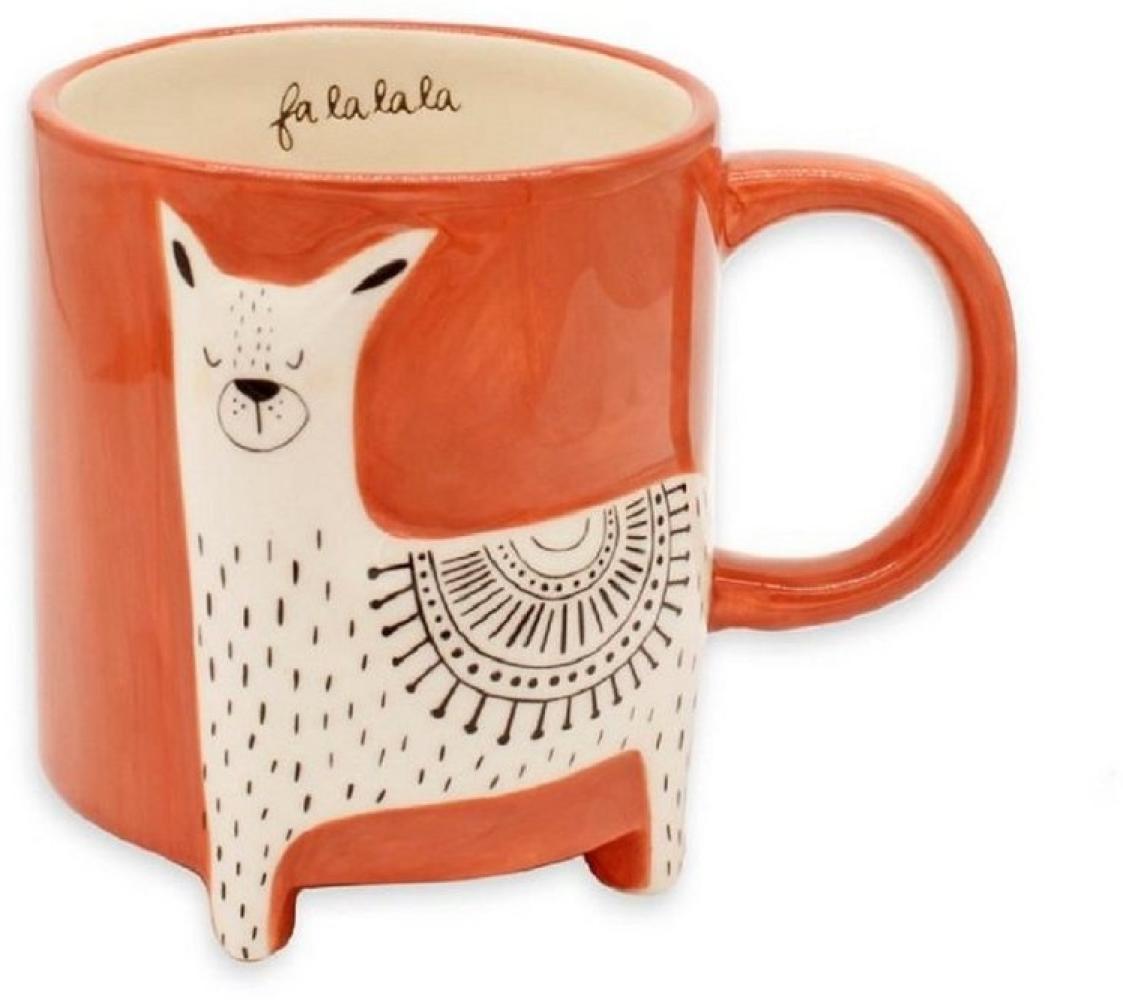 Winkee Becher Cute Animal Kaffeebecher Lama, Keramik Bild 1