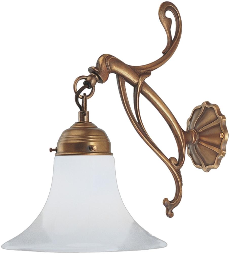 Wandleuchte A59-41op Berliner Messing Bild 1