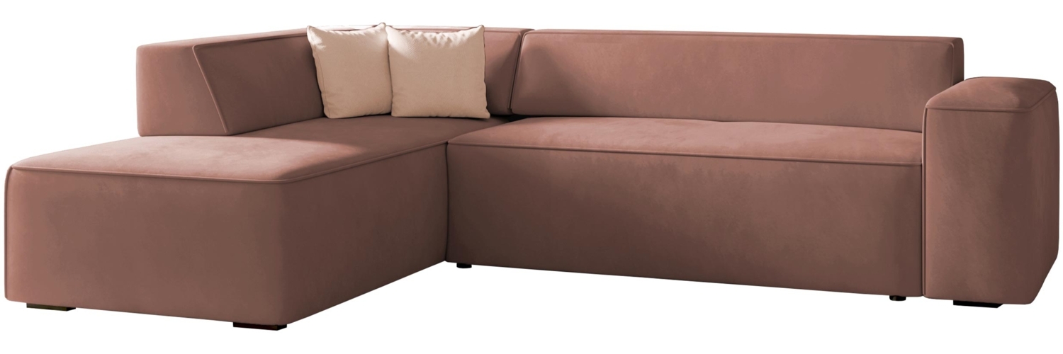 Ecksofa Lordin, Seite: Links, Farbe: Uttario Velvet 2955 + Uttario Velvet 2956 Bild 1