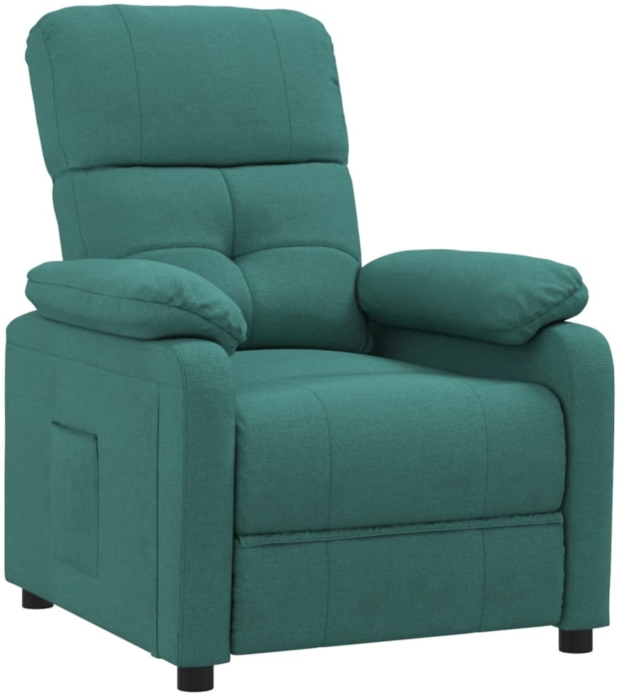 vidaXL Liegesessel Dunkelgrün Stoff [289668] Bild 1
