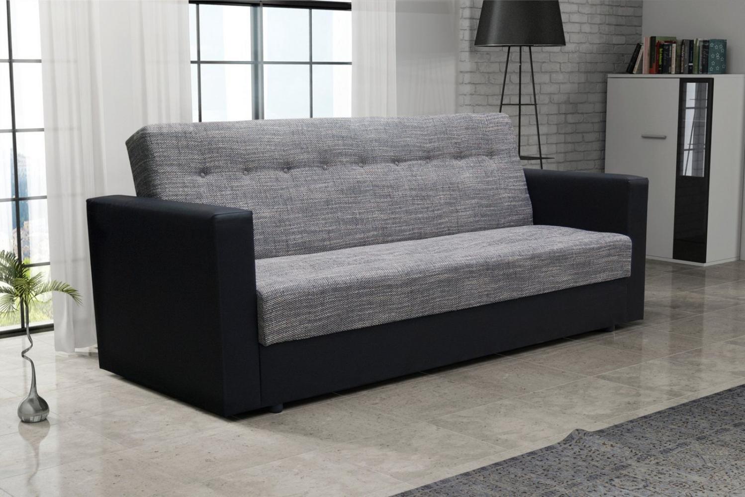 ALTDECOR Sofa WIN, Couch mit Schlaffunktion, Bettkasten, Wohnzimmer Bild 1