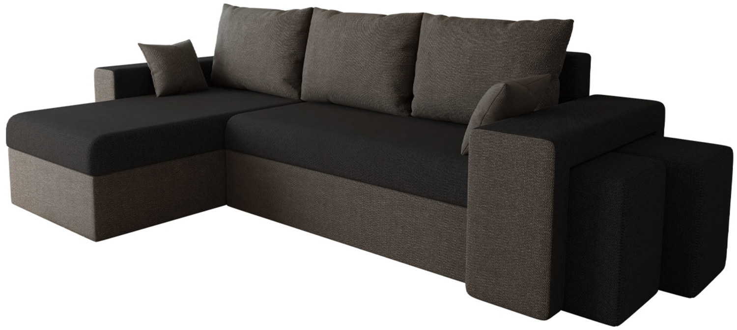 Ecksofa Papani Lux (Farbe: Muna 10 + Muna 14) Bild 1