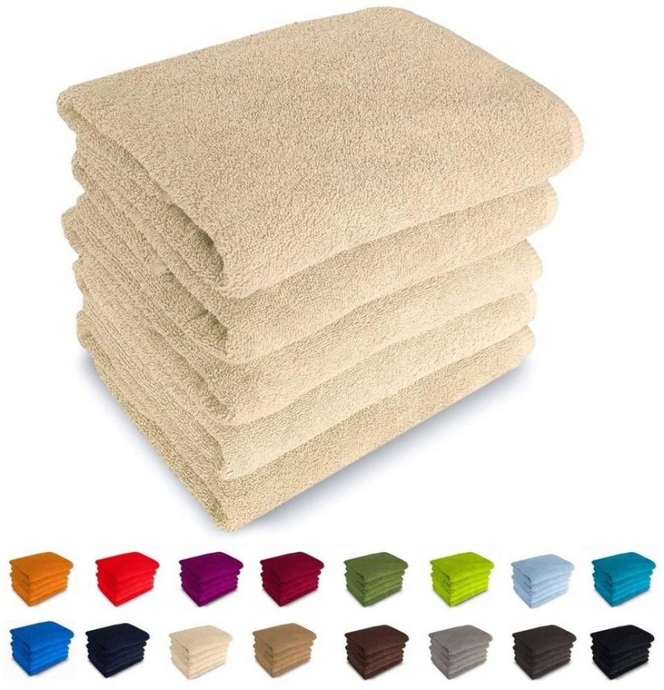 MatratzenL.A.B® Duschtücher 70x140 cm Rimini 500 g/m² Blauer Schwan®, 100% Baumwolle (Duschtücher), Badetücher, Frotee, 23 Farben, mit Aufhänger, einzeln verpackt Bild 1