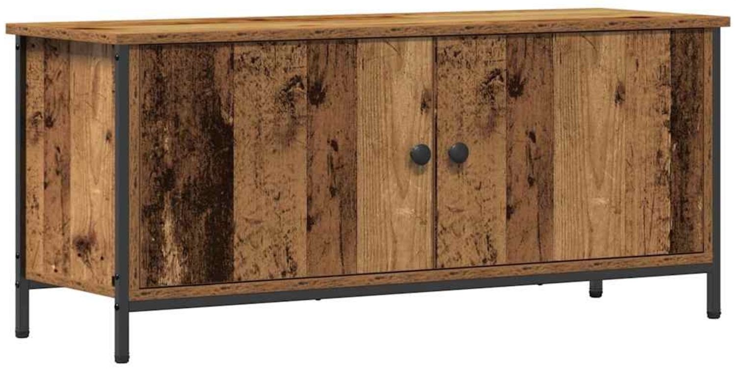 vidaXL TV-Schränk Altholz 100 x 35 x 45 cm Holzwerkstoff 873886 Bild 1