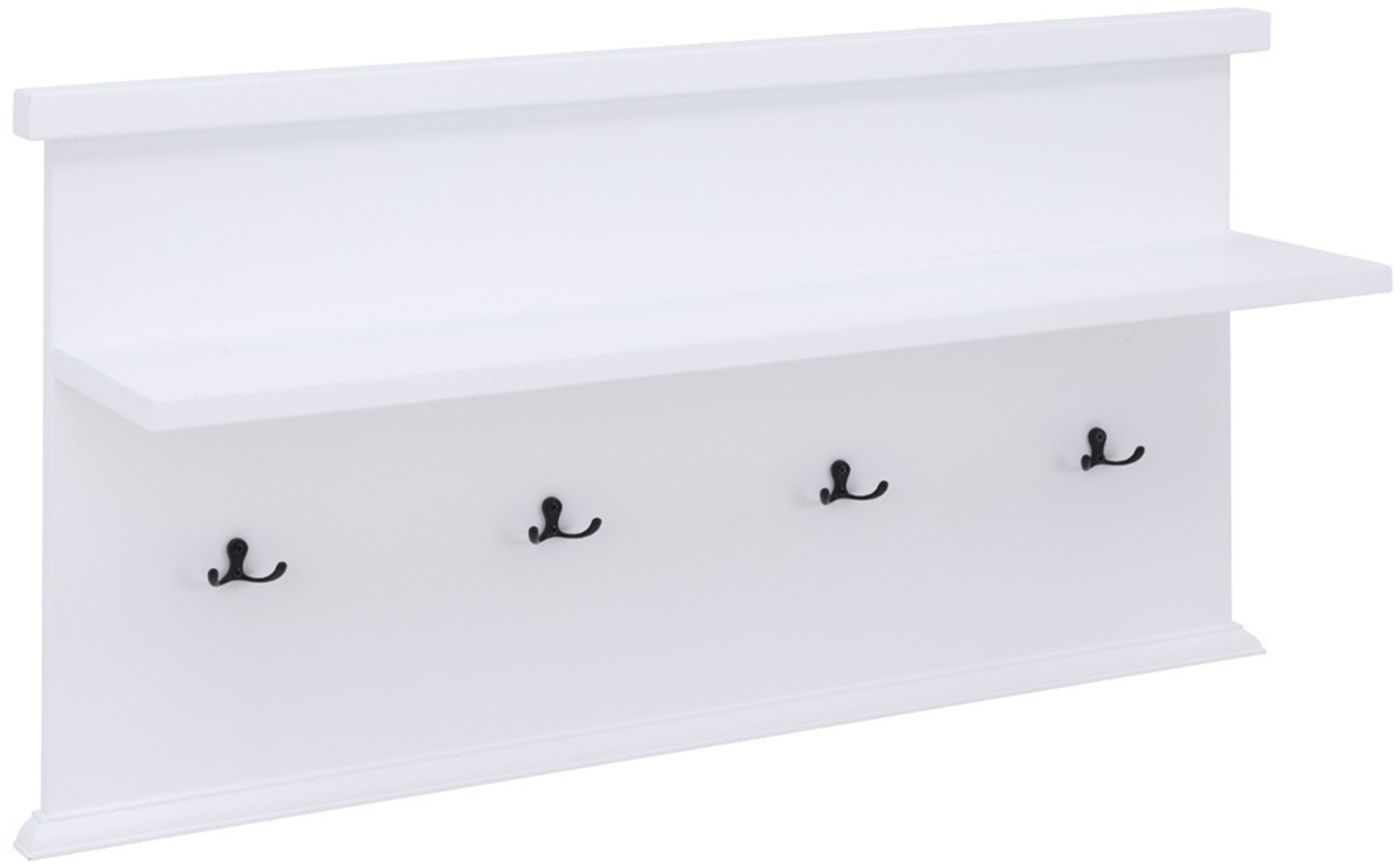 Wandpaneel Galineo Garderobenpaneel 99cm weiß MDF Bild 1