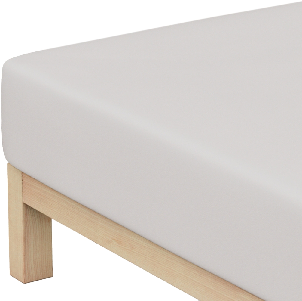 Schlafgut Mako Jersey Spannbetttuch Spannbettlaken 140x200 160x200 Bild 1