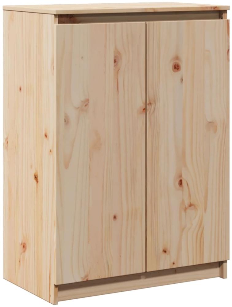 vidaXL Sideboard 60x36x84 cm Massivholz Kiefer 808108 Bild 1