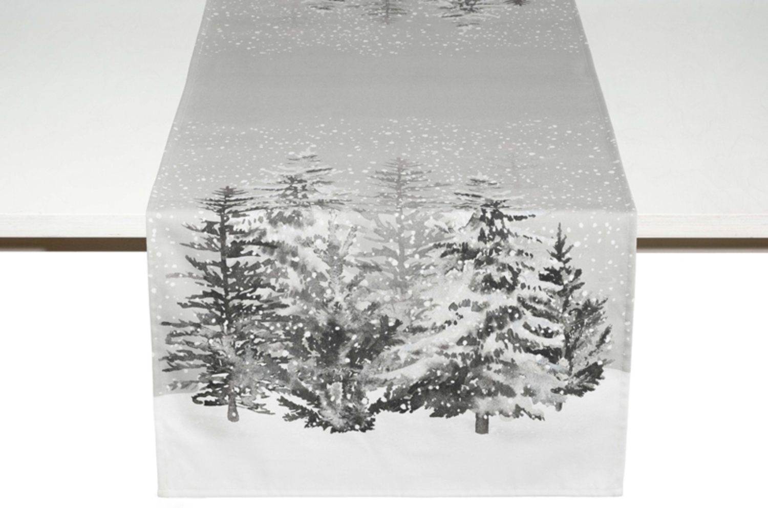 Pichler Tischdecke 130x170 cm Foret grey 100% CO Bild 1